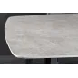 Invicta Stół ceramiczny MILANO optyka szarego marmuru 160cm / 44767