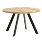 Wohnling Stół do jadalni IRON CRAFT naturalne mango Ø 120cm / WL7.054