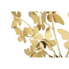 Dekoracja Drzewo Życia z motylami gold GLAM 31 x 8 x 30cm / 0116010003