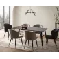 WOHNLING Stół do jadalni PARIS optyka czarnego marmuru 140x80x76cm / WL6.958 WOHNLING Stół do jadalni PARIS optyka czarnego marmuru 140x80x76cm / WL6.958