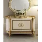 MELODIA Włoska witryna z meandrem Versace 4 drzwiowa 205cm / ArredoClassic MELODIA Włoska witryna z meandrem Versace 4 drzwiowa 205cm / ArredoClassic