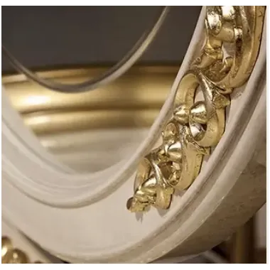 MELODIA Włoska witryna 1 drzwiowa z meandrem Versace 96cm / ArredoClassic