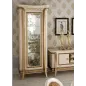 MELODIA Włoska witryna 1 drzwiowa z meandrem Versace 96cm / ArredoClassic MELODIA Włoska witryna 1 drzwiowa z meandrem Versace 96cm / ArredoClassic