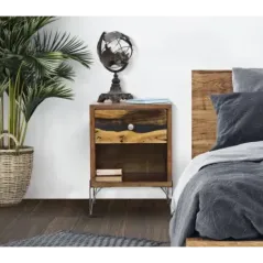 Szafka nocna MUSTANG akacja 44 x 40 x 60cm / 1424570000