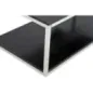 Stolik kawowy z miejscem na gazety czarny 120 x 60 x 42cm / 141233000N