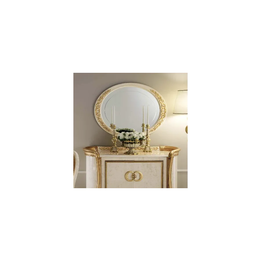 MELODIA Włoskie lustro do komody 2 drzwiowej 114 x 87cm / ArredoClassic MELODIA Włoskie lustro do komody 2 drzwiowej 114 x 87cm / ArredoClassic