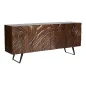 Invicta FLUID Komoda lite drewno akacji brązowa 3D 175cm / 45593 Invicta FLUID Komoda lite drewno akacji brązowa 3D 175cm / 45593