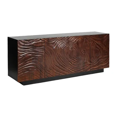 Invicta FLUID Komoda lite drewno akacji orzechowy brąz 3D 175cm / 45599