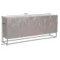 Invicta DUNE Komoda lite drewno akacji orzechowy brąz 3D 175cm / 45596 Invicta DUNE Komoda lite drewno akacji orzechowy brąz 3D 175cm / 45596