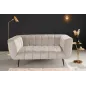 Invicta Sofa NOBLESSE 2 osobowa szampański aksamit 165cm / 44537 Invicta Sofa NOBLESSE 2 osobowa szampański aksamit 165cm / 44537