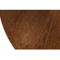 Invicta Stół do jadalni VALHALLA WOOD rozkładany ciemny dąb 120-160-200cm / 44093