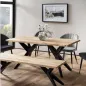 Wohnling LOFT Stół do jadalni akacja 180 x 90 x 76cm / WL7.225