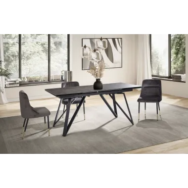 Wohnling JOY Stół do jadalni ceramiczna lawa 180-220-260cm / WL7.150