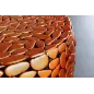 Invicta Stolik Stone Mosaic miedź 72cm / 41434