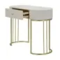 Konsola MONTPELLIER kremowa 100 x 43 x 74cm / 142611000C