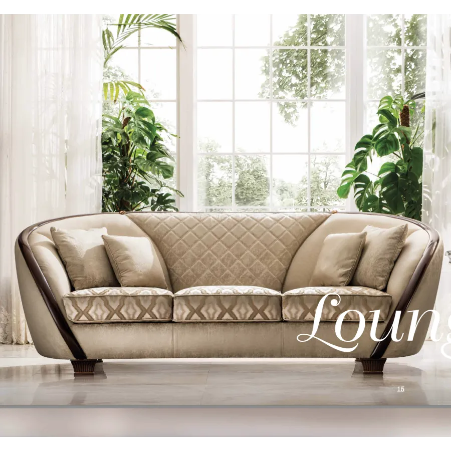 MODIGLIANI Włoska Sofa 3 osobowa tapicerowana 248 x 92 x 98cm / Arredoclassic MODIGLIANI Włoska Sofa 3 osobowa tapicerowana 248 x 92 x 98cm / Arredoclassic