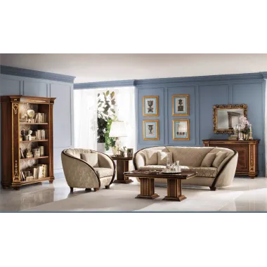 MODIGLIANI Włoska Sofa 2 osobowa tapicerowana 200 x 92 x 98cm / Arredoclassic