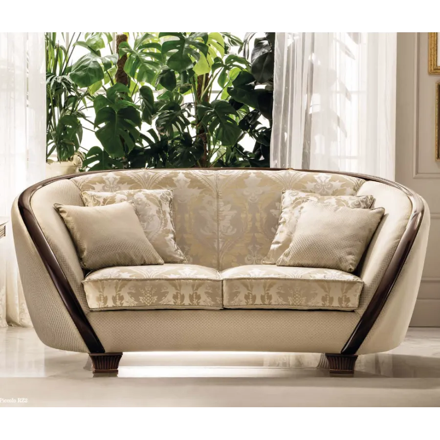 MODIGLIANI Włoska Sofa 2 osobowa tapicerowana 200 x 92 x 98cm / Arredoclassic MODIGLIANI Włoska Sofa 2 osobowa tapicerowana 200 x 92 x 98cm / Arredoclassic