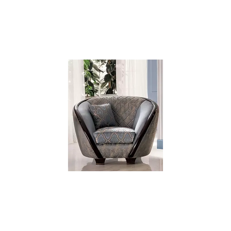 MODIGLIANI Włoski fotel tapicerowany 123 x 92 x 105cm / Arredoclassic MODIGLIANI Włoski fotel tapicerowany 123 x 92 x 105cm / Arredoclassic