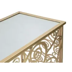 Konsola Drzewo Życia złota 141,5 x 40,5 x 81,5cm / 1424840000