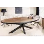 Invicta Stół do jadalni oval MOUNTAIN SOUL MDF 240cm / 45671