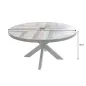 Invicta Stół do jadalni MOUNTAIN SOUL MDF Ø 120cm / 45672