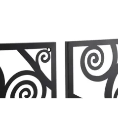 Panel ścienny Drzewo Życia czarny tryptyk 165 x 2 x 110cm / 032155000N