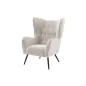 Invicta Fotel uszak AMSTERDAM bezowy bouclé 82cm / 44483 Invicta Fotel uszak AMSTERDAM bezowy bouclé 82cm / 44483