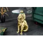 Invicta WILDLIFE LION Stolik kawowy antyczne złoto 45cm / 44827