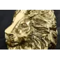Invicta WILDLIFE LION Stolik kawowy antyczne złoto 45cm / 44827