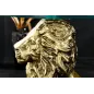 Invicta WILDLIFE LION Stolik kawowy antyczne złoto 45cm / 44827
