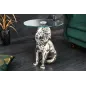 Invicta WILDLIFE LION Stolik kawowy antyczne srebro 45cm / 44826