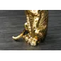 Invicta WILDLIFE PANTHER Stolik kawowy antyczne złoto 45cm / 44825