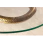 Invicta WILDLIFE SNAKE Stolik kawowy antyczna miedź 45cm / 43513