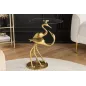 Invicta WILDLIFE CRANE Stolik kawowy antyczne złoto 40cm / 44832