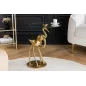 Invicta WILDLIFE CRANE Stolik kawowy antyczne złoto 40cm / 44832
