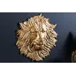 Invicta WILDLIFE LION Dekoracja ścienna antyczne złoto 35cm / 43954