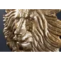 Invicta WILDLIFE LION Dekoracja ścienna antyczne złoto 35cm / 43954