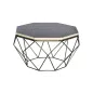 Invicta Stolik kawowy DIAMOND poliżywica mosiądz 70cm / 45215