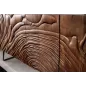 Invicta FLUID Komoda lite drewno akacji brązowa 3D 175cm / 45593 Invicta FLUID Komoda lite drewno akacji brązowa 3D 175cm / 45593