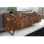 Invicta FLUID Komoda lite drewno akacji brązowa 3D 175cm / 45593 Invicta FLUID Komoda lite drewno akacji brązowa 3D 175cm / 45593