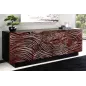 Invicta FLUID Komoda lite drewno akacji orzechowy brąz 3D 175cm / 45599 Invicta FLUID Komoda lite drewno akacji orzechowy brąz 3D 175cm / 45599