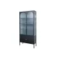 Invicta Witryna PARIS szkło żebrowane czarne 110cm / 43330