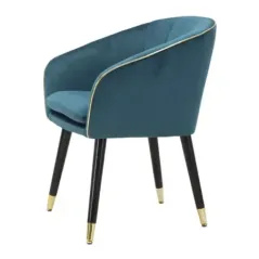 Fotel tapicerowany PARIS Ottanio/Gold 62 x 58 x 78cm / 142338000T
