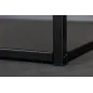 Invicta Regał Dura Steel metal czarny 90 x 180 x 40cm / 43327