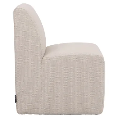 Krzesło do jadalni na zewnątrz Riva beżowe (22080 Beige) - Richmond