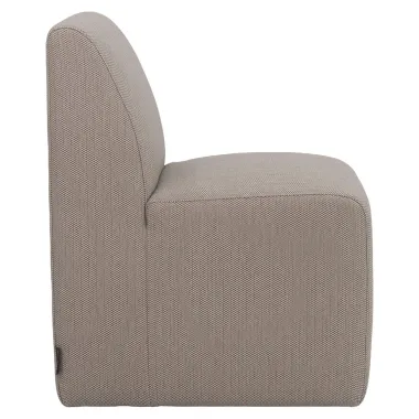 Krzesło do jadalni na zewnątrz Riva taupe (22085 Taupe) - Richmond