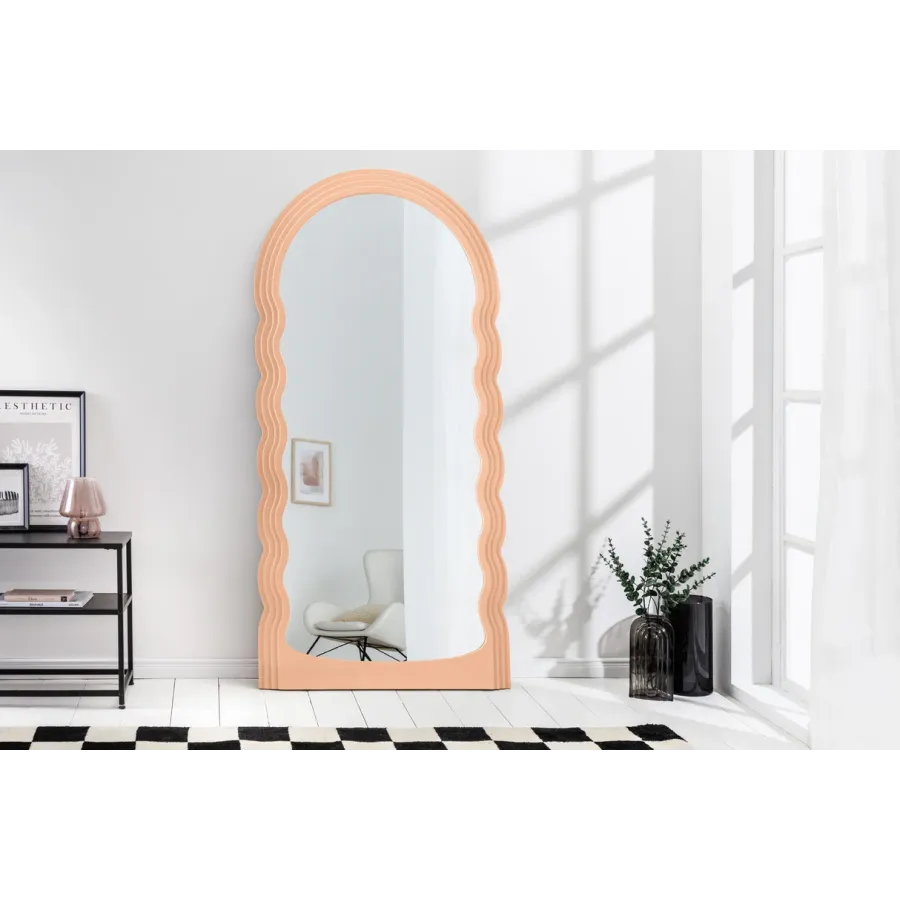 Invicta Lustro ścienne WAVE apricot 160cm / 44677