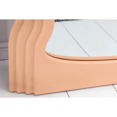 Invicta Lustro ścienne WAVE apricot 160cm / 44677