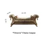 MODIGLIANI Włoski Szezlong tapicerowany VITTORIA 170 X 72 X 68cm / Arredoclassic MODIGLIANI Włoski Szezlong tapicerowany VITTORIA 170 X 72 X 68cm / Arredoclassic